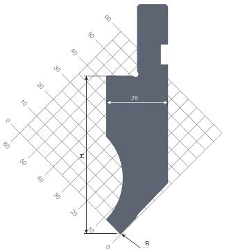 пуансон STP 004 88 R0.6 